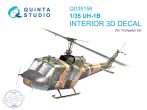 1/35 UH-1B 3D-Print&col.Interior (TRUMP)