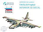 1/48 Su-25 3D-Print&col. Interior (ZVE)