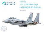 1/72 F-15E 3D-Print&col. Interior (GWH)