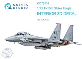 1/72 F-15E 3D-Print&col. Interior (GWH)