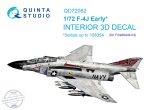 1/72 F-4J Early 3D-Print.&col.Interior (FINEM)