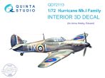 1/72 Hurricane Mk.I family 3D-Print.&col.Interior - Arma Hobby/Eduard 1/72 Hurricane Mk.I family 3D-Print.&col.Interior - Arma Hobby/Eduard