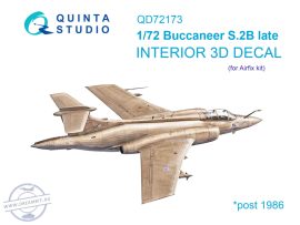 1/72 Blackburn Buccanneer S.2B Late 3D-Print.&col. - Airfix