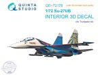   1/72 Su-27UB 3D-Print.&col.Interior (TRUMP) - műgyanta alkatrészekkel