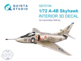 1/72 A-4B 3D-Print.&col.interior (FUJIMI/HOBBY 2000)