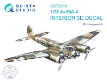 1/72 Ju 88A-4 3D-Print.&col.interior (HAS)