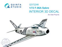 1/72 F-86A Sabre 3D-Print&col.Interior (CL.PROP)