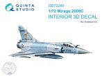 1/72 Mirage 2000C 3D-Print&col.Interior (MSVIT)