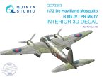 1/72 DH Mosquito B Mk.IV/PR Mk.IV 3D&col.Int.(TAM)