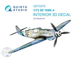 1/72 Bf 109K-4 3D Interior (EDU)