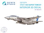1/72 F-14D Super Tomcat 3D-Print&col. Inter. (TAM)
