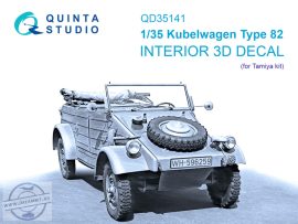 Kübelwagen Type 82 3D-Print.&col.Interior - 1/35 - Tamiya