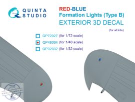 1/48 Red-Blue Formation Lights (Type B)