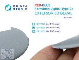 1/48 Red-Blue Formation Lights (Type C)