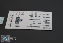   MiG-29 9-13  3D-Printed & coloured Interior on decal paper  (for 7278 Zvezda kit) - 1/72