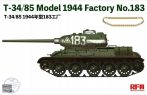 T-34/85 Model 1944 Factory No.183 - 1/35 T-34/85 Model 1944 Factory No.183 - 1/35