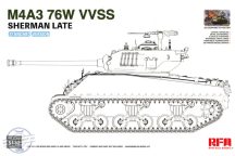 M4A3 76W VVSS Sherman Late - 1/35