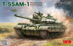 T-55 AM-1 Main Battle Tank with Workable Tracks - 1/35 T-55 AM-1 Main Battle Tank with Workable Tracks - 1/35