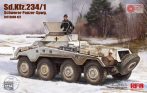 Sd.Kfz. 234/1 Schwerer Panzer-Spwg with Interior - 1/35 Sd.Kfz. 234/1 Schwerer Panzer-Spwg with Interior - 1/35