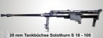Csaba lövegcső - 1/35 - 20 mm Solothurn