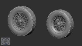 Wheels for Alfa Romeo 159 "Alfeta" - 1/24 - 2+2 db