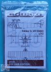   Fokker D.VII (OAW) - 1/72 - TF Edition, MATRICÁT NEM TARTALMAZ!