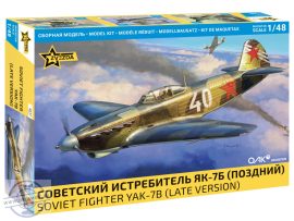 Soviet fighter aircraft Yakovlev Yak-7B - Late Version - 1/48